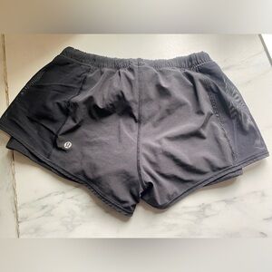 Black Lululemon shorts